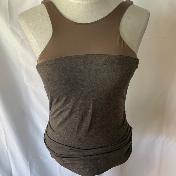 Prana
Catrin Tankini Swim Top - Women's size M muted truffle color - Picture 1 of 9